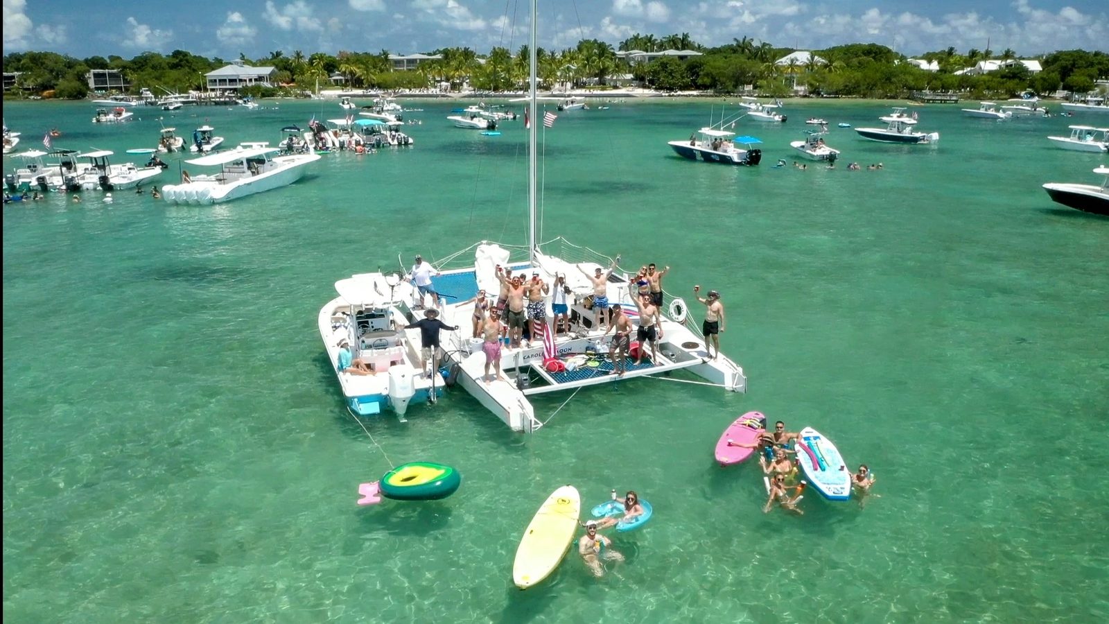 Calm, uncrowded water away from spring-break hotspots in Key Largo