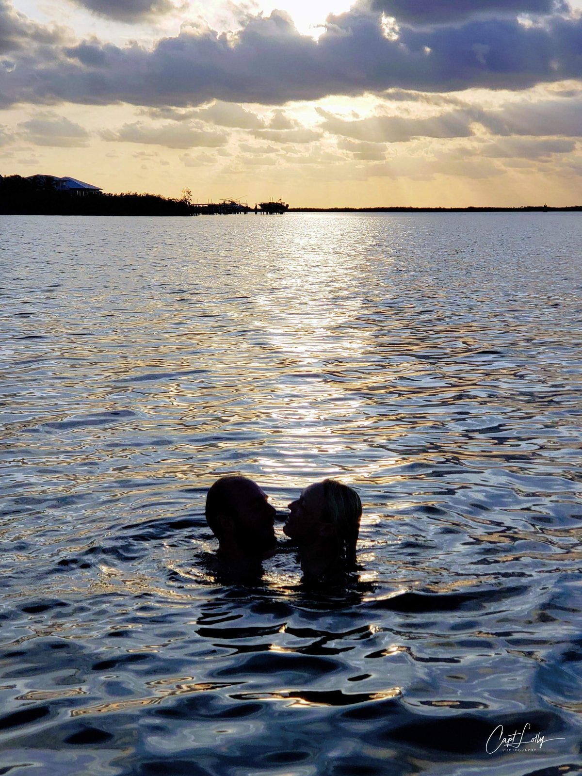 Autumn light over the water during stone crab season in the Florida Keys